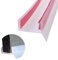 ACESOME Sockelprofil Sockelblendenprofil für 15mm 16mm 17mm 18mm Holzstärke Sockelleiste Küche, Hohe Elastizitä Silikonkautschuk Transparent Sockelleiste Sockel-Abdichtungsprofil Einbau-Küche (5m)