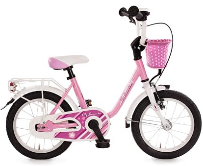 Bachtenkirch Kinderfahrrad 14 Zoll My Bonnie pink mit Rücktritt und Seitenständer