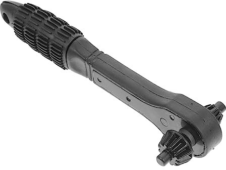 OSALADI Drill Chuck Spanner Key Wrench Dual-head Ratchet Tool for Electric Ratchet Wrench Compatible Drill Key Chuck