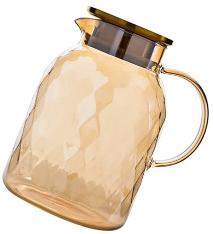 Alipis Botella De Agua Fría De Vidrio Jarra De Jugo Grande Para Hervidor De Agua Tetera Para Bebidas Cocina