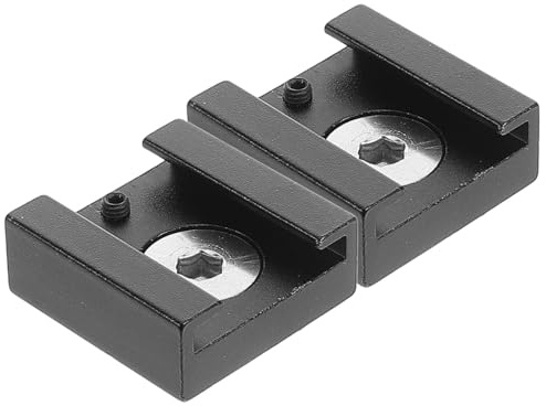 GARIOUANS Hot Shoe Adapter Kamera Stativgewinde Blitzschuh Erweiterung mit Schraube Schwarz für DSLR Kamera Zubehör