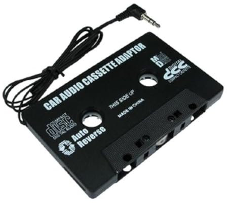 Cable-Tex Stereo Cassette Player Adapter to 3.5mm Black MP3 Play