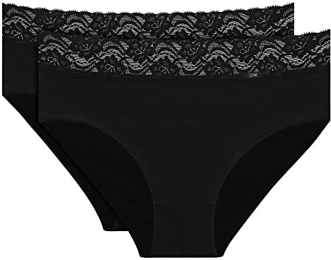 Dim Culotte Femme Maxi Coton Féminine x2