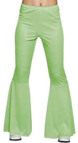 Boland - Hippie Schlaghose für Damen oder Herren | 70er Jahre Hose mit weitem Bein, Karneval, Festival und Mottoparty, Flower Power
