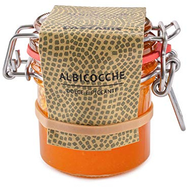 Lazzaris 1901 - Salsa di albicocche 120 g Gourmet - 6 vasi per cartone