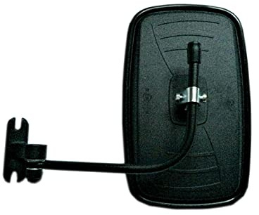 MelTruck Außenspiegel Rückspiegel 232x145mm ø10 E20 UNIVERSAL Spiegelhalter 180x155mm oder 170x410mm SET Traktor LKW Bagger E20 (1 Stück, 180x155mm Halter)