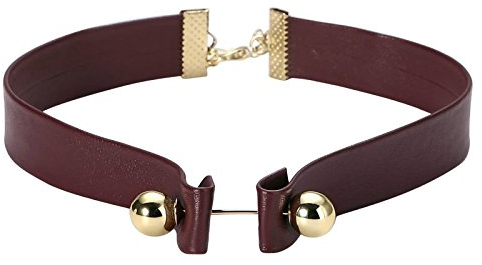 Gualiy Choker Halskette Damen Perlenperle Tattoo Choker Halskette Gold Rot Tattoo Halsband