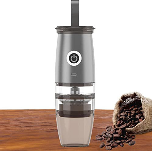 Stalf Macinacaffè Elettrico, 150 ML Portatile Chicchi di Caffè Mulino, 2 in 1 Cresta Macinacaffè Chicchi di Caffè E Macina Spezie Per Chicco di Caffè Semi di Lino Noce Cere