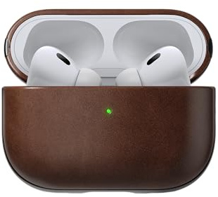 NOMAD Airpods Case - Pro 2 | Rustic Brown | Horween Leder