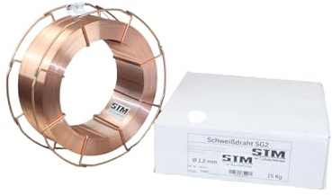 Schutzgas Schweißdraht Stahldraht SG2 1,2 mm CO2 G3Si1 MIG/MAG 15kg K300