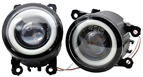 Auto Nebelscheinwerfer Für Ford Fiesta 2001 2002 2003 2004 2005 2006 2007 2008-2015 Auto Lampe Nebelscheinwerfer Angel Eye Tagfahrlicht DRL