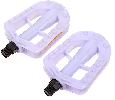 Kisangel Pedale Kinderfahrrad Ersatzteile Kinder Fahrrad Pedale - Leichte Kunststoff Ersatzpedale FüR Kinder Universelle Passform FüR StraßEn- Und GeläNdefahrten