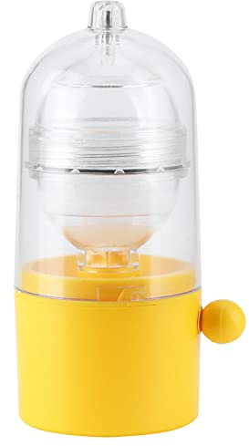 Greensen Machine à œufs doré, Fouet Mélangeur de Jaune D'œuf et de Blanc, Mélangeur Manuel de Jaune D'œuf et de Blanc D'œuf, Mélangeur de Jaune D'œuf, Aide de Cuisine pour Différentes