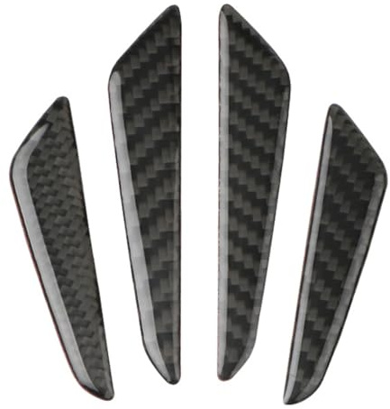 Autotür Kantenschutz, 4 Stück Auto Türkantenschutz Aufkleber, Aufkleber für Autotüre, Gummi Türkantenschoner, Auto Antikollisionsstreifen, für alle Modelle,Mountainbike, Helm, Schwarz