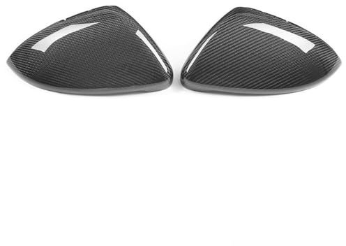 Spiegelkappen Seitenspiegelkappen Rückspiegelabdeckung Flügel Seitenspiegelkappen Glänzend Schwarz Passend Für VW Für Golf 7 MK7 MK7.5 Für GTI R Für GTE Für GTD 13–20 Autozubehör Seitenspiegelkappen