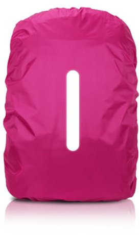 Housse Sac a Dos Impermeable Réfléchissante, 35L Protection Pluie Sac à Dos, Protège Sac à Dos Imperméable, Anti-Poussière, Anti-Pluie Couvre, Protege Cartable Pluie pour Randonnée Voyage Cyclisme