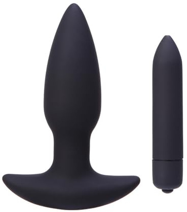 Vibrador Vibrador para principiantes, tapón Anal, masaje de próstata, 10 frecuencias, bala, consolador, tapón Anal, Juguetes sexuales, masturbador para adultos