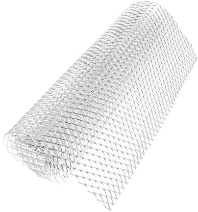 BUGUUYO Aluminium Gitter Einsatz für Auto Kühlergrill Frontgrill Schutz vor Schmutz Passend für Verschiedene Fahrzeugmodelle Leicht zu Montieren ohne Werkzeug