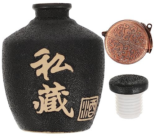 COLLBATH Schnapsflasche Leerer Schnapsbehälter Für Zuhause Aus Hochwertigem Material Mit Guter Dichtleistung Und Einfacher Struktur