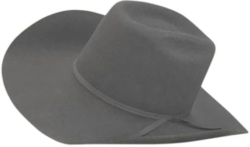 TIANQUXNGI Klassischer Hut für Damen Herren mit gewebtem Gürtel Panamahut Wolle Trilbies Hut Cosplay Kostüm Mottoparty Gentleman Hut