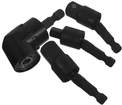 Angoily Impact Wrench Adapter Drill Bit Extension Right Angle Drill Attachment Bit Tip Holder Driver