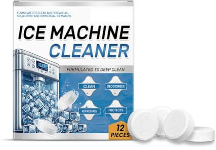 Ice Maker Cleaner Compresse Deodoranti Decalcificante Macchina Del Ghiaccio Cleaner 70 Compresse Per Delicatamente Apparecchi Accessori