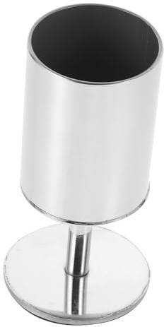Warmhm Zahnstocherhalter Kompakt und Wiederverwendbar mit Großer Kapazität aus Edelstahl Stilvoll im Silbernen Eleganten Design Moderner für Restaurant und Zuhause