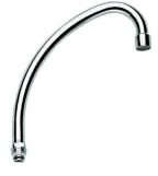 Grohe HU-Auslauf Costa DN 15 für Küchen-Standbatterie 185 mm, chrom 13073000 Silber