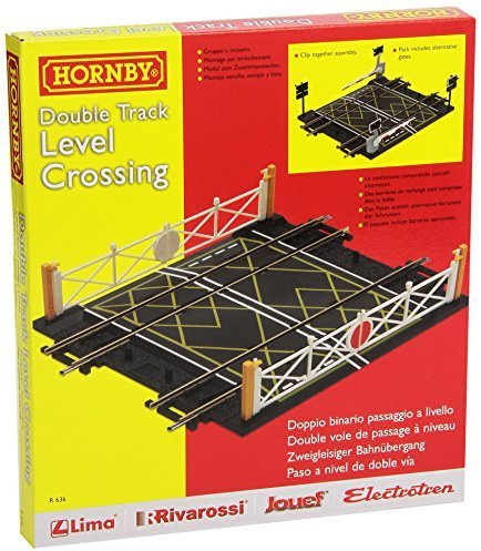 Hornby OO Gauge Level Crossing Double Track by Hornby Hobbies