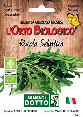 Sdd O.Bio_Rucola Selvatica Seme, 0.02x15.5x10.8 cm