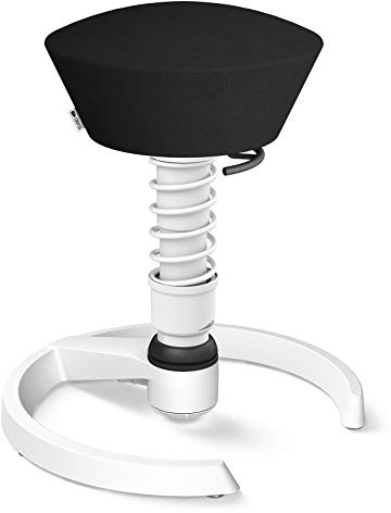 aeris Swopper – Ergonomischer Hocker – Bürohocker höhenverstellbar – Vielseitiger Sitzhocker für einen gesunden Rücken – Bürostuhl ohne Rollen, Feder Standard