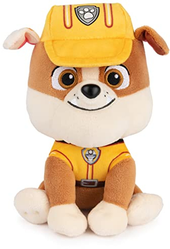 GUND PAW Patrol Rubble 6-Inch Plush Toy, Stuffed Animal for Ages 1+