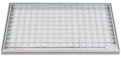 ACO 60x40cm Maschenrost Gitterrost mit ALU Einbaurahmen Zarge Eingangsrost Schuhabstreifer