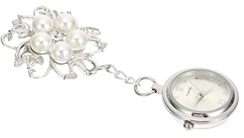 iplusmile Montre d' à Fleurs - Montre d' - de Poche - de Poche personnalisée - à Broche - de Soin pour Femme et sœur - Cadeaux