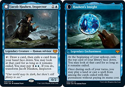 VOW-065 - Jacob Hauken, Inspector // Hauken's Insight - Magic - Jacob Hauken, Inspector // Hauken's Insight