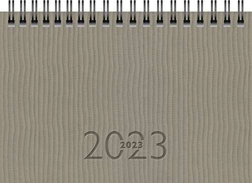rido/idé Wochenkalender Modell TM 17/contacter 2023 Blattgröße 8,7 x 15,3 cm grau