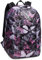 RUCKSACK INVICTA BUTTERFLY, aus nachhaltigem Stoff, Geräumige Schultasche für Teenager, Mädchen & Jungen, 2 wechselbare Muster, für Schule, Sport&Freizeit, Doubleface; violett