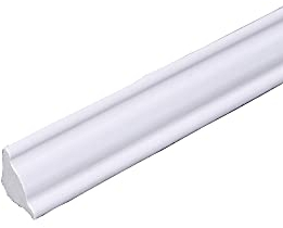 ZZLQIAN Flexible Dreieck Zierleiste Selbstklebender Zauberstab - Modernen Design,Stuck Zierprofil,Decken und Wandübergang-für Fliesenkanten,Laminieren,Decke,Arbeitsplatte,Wandecken,Sockelleisten,Boden