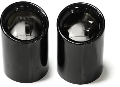 Tubo Coda Auto Auto Punta Di Scarico Per BMW Per X3 G01 Per X4 G02 Consigli Di Scarico Silenziatore Tubo Di Scarico In Acciaio Inox 2019 2020 2021 2022 Terminale Tubo Scappamento ( Colore : Nero )