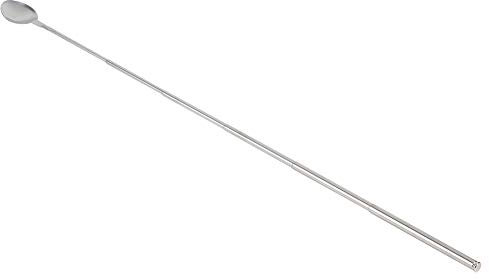 2 Stück Löffel Mit Langem Griff, 61 Cm, Edelstahl, Teleskoplöffel, Rührlöffel, Cocktail-Rührlöffel Für Grill-Cocktail
