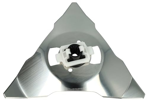 vhbw Ersatz-Messer kompatibel mit Robomow RS630 US (2013-2017), RS630 (2013-2015) Rasenmäher - Ersatzklinge Silber, Edelstahl