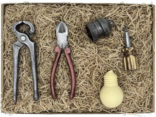 Geschenk für Elektriker – Schokoladen Set mit Werkzeug-Design für Handwerker