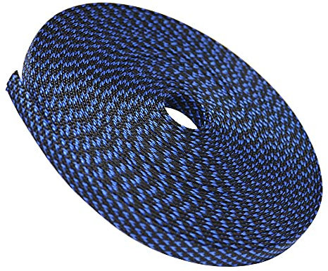 YNZUNMY Kabelschlauch,Kabelschutzschlauch,Kabelschutz Braid Haustier erweiterbarer Ärmeln High Density Ummantelung Geflochten Kabelärmel Stoff(12mm)