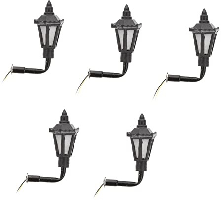 ORFOFE 5pezzi Lampada Mini in Stile Europeo Decorativa per Lampade Forniture Piccola Lampada da Parete Adorabile da Giardino