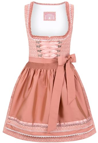 Wiesnwuid Dirndl Lilly, aprikos, 42