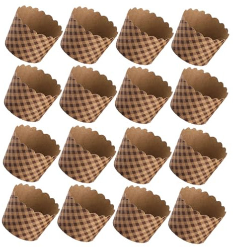 Cabilock 150piezas Tazas Para y Muffins Recipientes Desechables Para Hornear y Celebraciones Casa y Pastelerías
