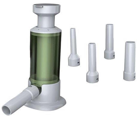 XAGMODSHN Plastic Sausage Stuffer Tool Manual Sausage Maker Food Grade Sausage Filling Tool with Stuffing Tube Meat Filler Stuffer