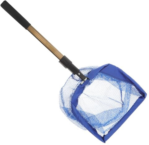 Supvox Tischtennis Ballaufnehmer Mit Verstellbarem Teleskopgriff Großem Behälter Für Viele Bälle Nylon-Schnur Zum Aufheben Ohne Beschädigung Praktisches Hilfsmittel Für Training Und Spiel