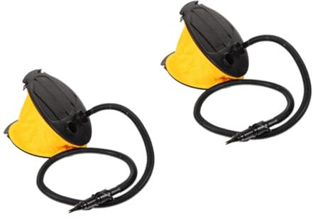 Cabilock 2st Aufblasen Der Fußpumpe Paddeln Wasser Prallen Ball Schlag Boot Matratze Luftpumpe Tank Bausatz Aufblasbares Kajak Aufblasbare Schlafmatte Aufblasbare Matratze Zelt Plastik