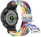 Niboow QuickFit 22mm Tressée Bracelet pour Garmin Fenix 8/Fenix E 47mm/Fenix 7 Pro/Fenix 7/Fenix 6/Fenix 6 Pro, Femmes Hommes Magnétique Nylon Bracelet pour Garmin Descent G2/Tactix 8 47mm-Multicolore